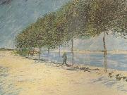 Wald along the Banks of the Seine near Asnieres (nn04)